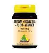 Snp Chitosan groene thee pu erh thee vitamine C 435 mg (60ca) 60ca
