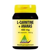 Snp L Carnitine ananas 450 mg (60ca) 60ca