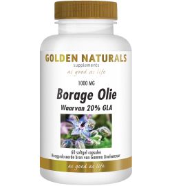 Golden Naturals Golden Naturals Borage olie (60ca)