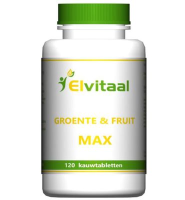 Elvitaal/Elvitum Groente en fruit max (120st) 120st