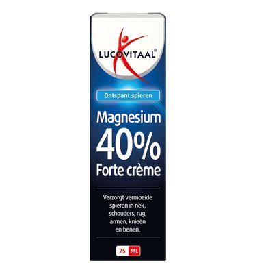 Lucovitaal Magnesium 40% forte creme (75ml) 75ml