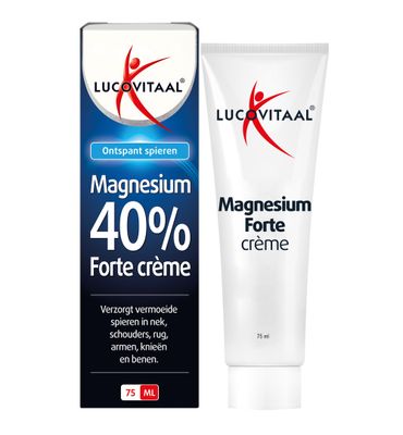 Lucovitaal Magnesium 40% forte creme (75ml) 75ml