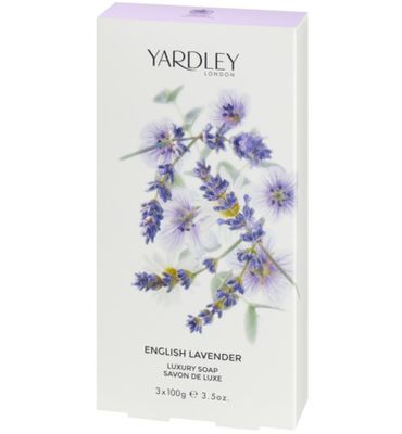Yardley Lavender zeep 100 gram (3x100g) 3x100g