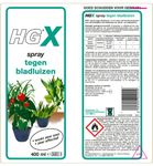 HG X spray tegen bladluizen (400ml) 400ml thumb