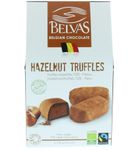 Belvas Praline hazelnoot truffels bio (100g) 100g thumb