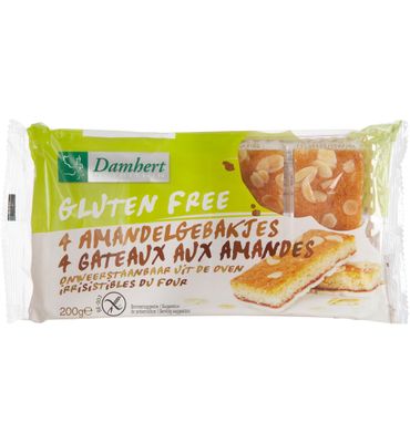 Damhert Amandelgebakjes glutenvrij (200g) 200g