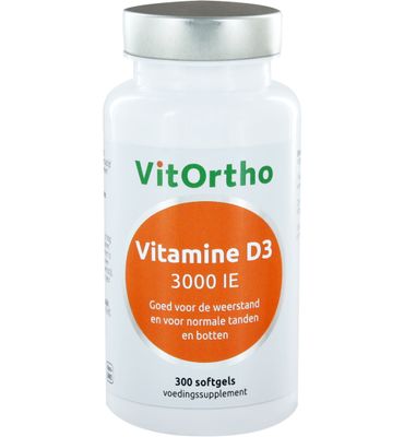 VitOrtho Vitamine D3 3000IE (300sft) 300sft