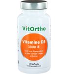 VitOrtho Vitamine D3 3000IE (120sft) 120sft thumb