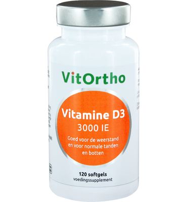 VitOrtho Vitamine D3 3000IE (120sft) 120sft