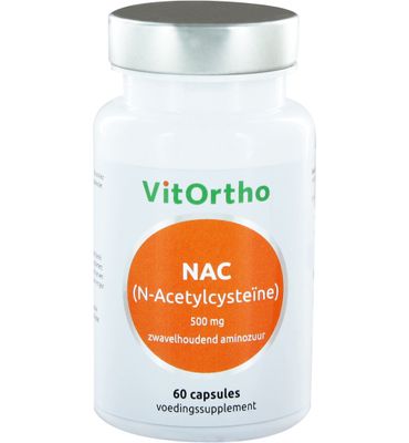 VitOrtho NAC N-Acetyl cysteine 500 mg (60ca) 60ca
