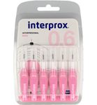 Interprox Premium nano 0.6 mm roze (6st) 6st thumb