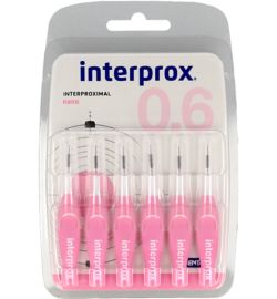 Interprox Interprox Premium nano 0.6 mm roze (6st)