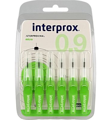 Interprox Premium micro groen 2.4mm (6st) 6st