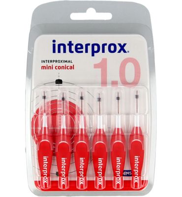 Interprox Premium mini conical rood (6st) 6st