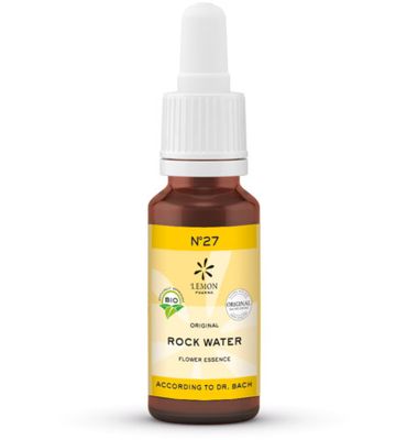 Lemon Pharma Bach bloesemremedies rock water bio (20ml) 20ml