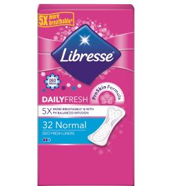 Libresse Libresse Inlegkruisjes daily fresh normaal deo fresh (32st)