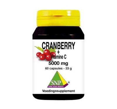 Snp Cranberry vitamine C 5000 mg (60ca) 60ca