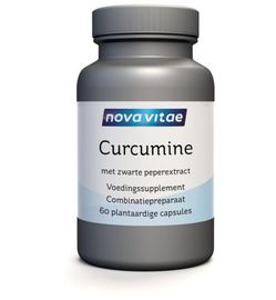 Nova Vitae Nova Vitae Curcumine met zwarte peper extract (60vc)