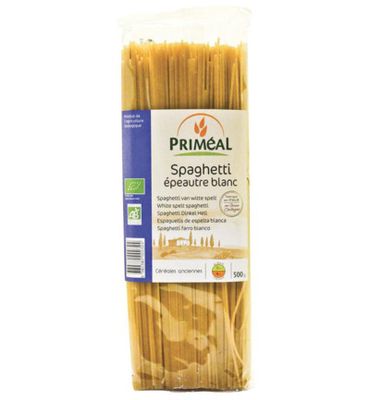 Priméal Spelt spaghetti wit bio (500g) 500g