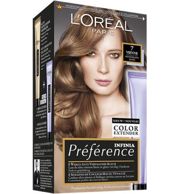 L'Oréal Preference vienne 7.0 midden blond (1set) 1set
