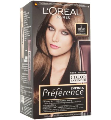 L'Oréal Preference 05 bruges licht bruin (1set) 1set