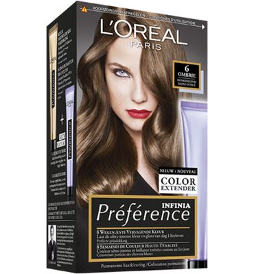 L'Oréal Preference 6.0 ombrie donker blond (1set) 1set