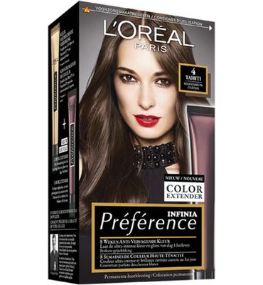 L'Oréal Preference 04 tahiti midden bruin (1set) 1set
