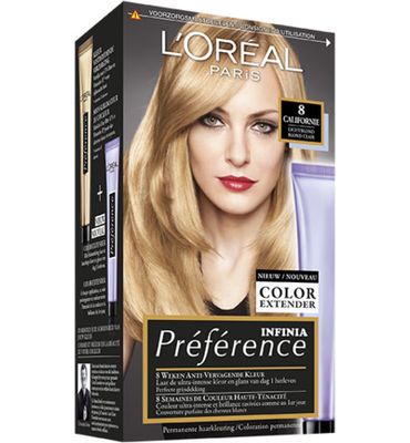 L'Oréal Preference 8 californie lichtblond (1set) 1set