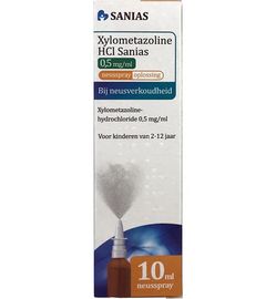Sanias Sanias Xylometazoline HCI 0.50mg spray (10ml)
