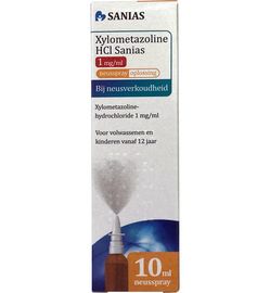 Sanias Sanias Xylometazoline HCI 1mg spray (10ml)