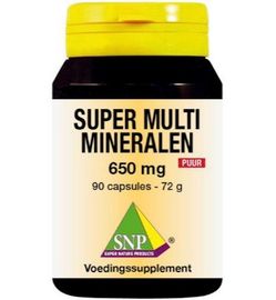 SNP Snp Super multi mineralen 650 mg puur (90ca)