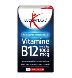 Lucovitaal Lucovitaal Vitamine B12 1000mcg (30tb)