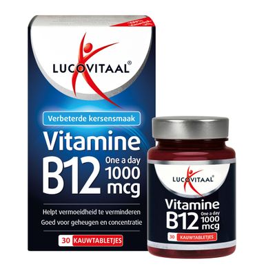 Lucovitaal Vitamine B12 1000mcg (30tb) 30tb