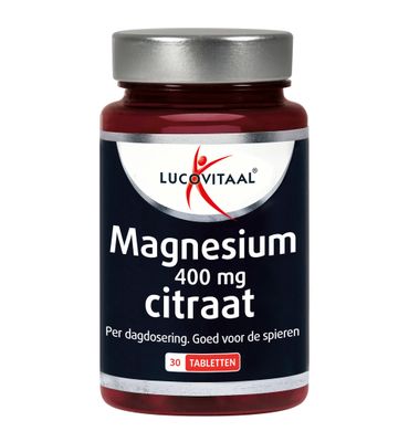 Lucovitaal Magnesium citraat 400mg (30tb) 30tb