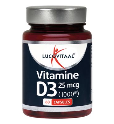 Lucovitaal Vitamine D3 25mcg (60ca) 60ca