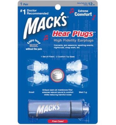 Macks New hear plugs (2st) 2st