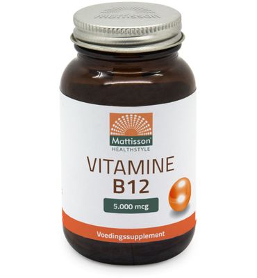 Mattisson Vitamine B12 5000mcg (60tb) 60tb