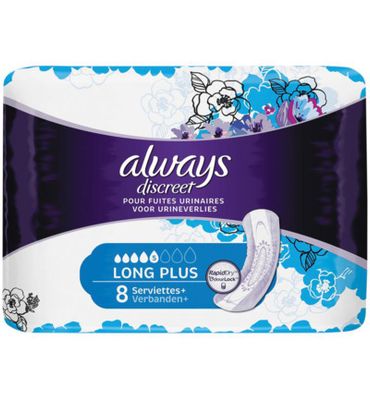 Always Discreet incontinentie long (8st) 8st