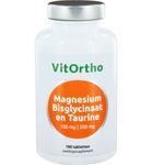 VitOrtho Magnesium bisglycinaat 100 mg en taurine 200 mg (100tb) 100tb thumb