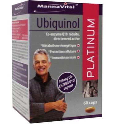 Mannavital Ubiquinol platinum (60ca) 60ca