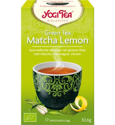 Yogi Tea Green tea matcha lemon bio (17st) 17st