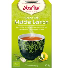 Yogi Tea Yogi Tea Green tea matcha lemon bio (17st)