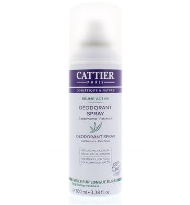 Cattier Deodorant spray cardamom patchouli (100ml) 100ml