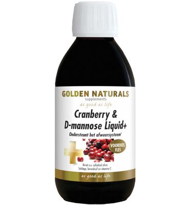 Golden Naturals Cranberry D mannose liquid (500ml) 500ml