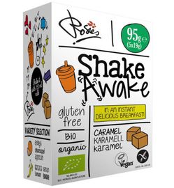 Rosies Rosies Shake awake caramel 19 gram bio (5x19g)