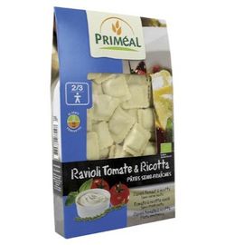 Priméal Priméal Ravioli tomaat ricotta bio (250g)