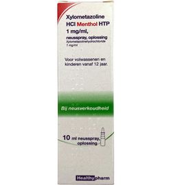 Healthypharm Healthypharm Neusspray xylometazol menthol (10ml)