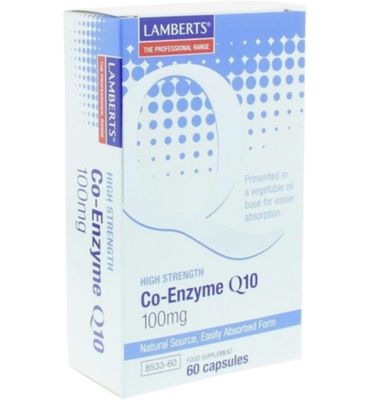 Lamberts Co enzym Q10 100mg (60vc) 60vc