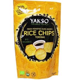 Yakso Yakso Rice chips teriyaki bio (70g)
