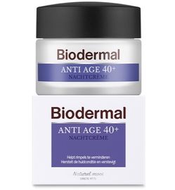 Biodermal Biodermal Nachtcreme anti age 40+ (50ml)